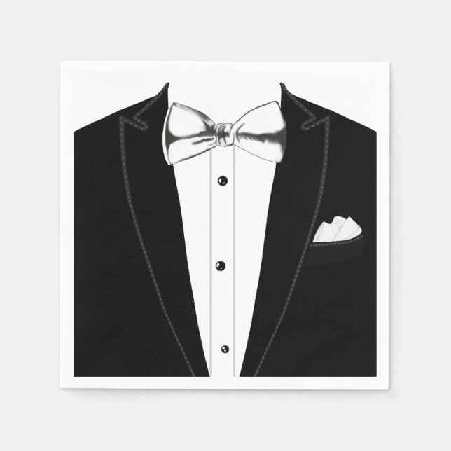 Tuxedo Napkins (Front)
