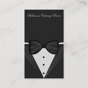 Tuxedo Painted Business Card