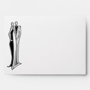 Tuxedo - Personalized 5x7 Envelope