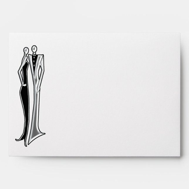 Tuxedo - Personalized 5x7 Envelope (Front)