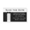 Tuxedo Save The Date Magnet
