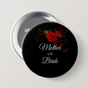 Tuxedo Suit/Bride Silhouette Mother of the Bride Button