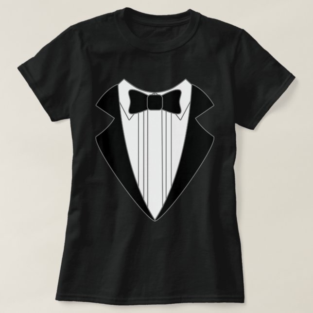 Tuxedo T-Shirt (Design Front)