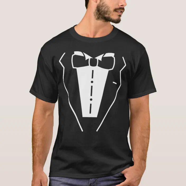 tuxedo t shirt design