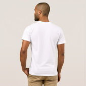 Tuxedo T-Shirt, White with Black Bowtie T-Shirt (Back Full)