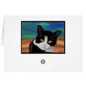 Tuxedo the Cat Cards (Back Horizontal)