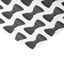 tissue paper bow tie