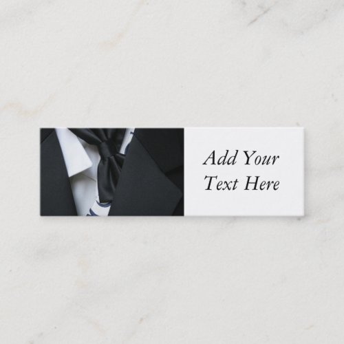 Tuxedo Wedding Business Card