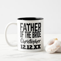 Tuxedo Wedding Father of the Bride Coffee Mug