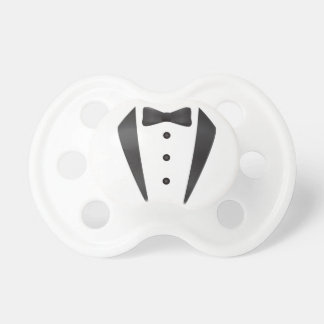 Tuxedo wedding gifts and props for groom pacifier
