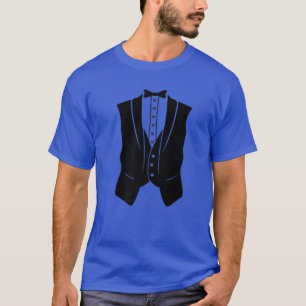 Tuxedo White With Bow Tie Suit Funny Men Women Kid T-Shirt