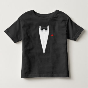 Tuxedo with Bowtie For Weddings Toddler T-shirt