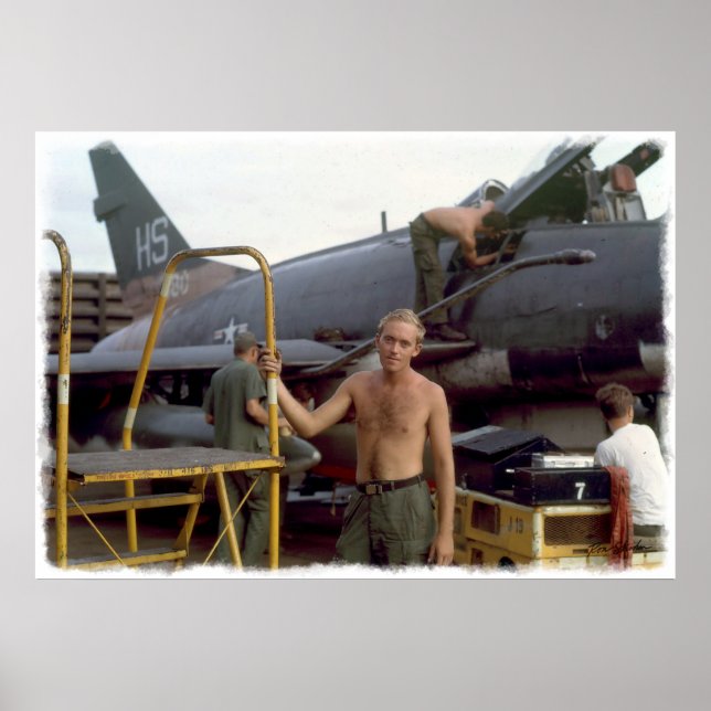 Tuy Hoa AFB Vietnam 1969  Print A (Front)