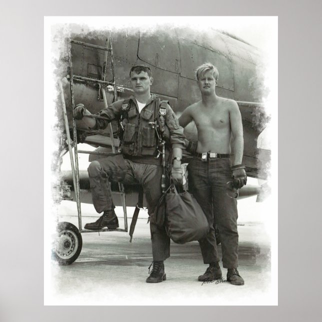 Tuy Hoa AFB Vietnam 69' Print (Front)