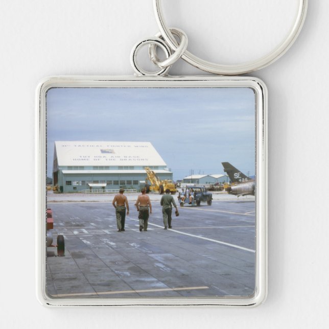 Tuy Hoa Air Base Vietnam 1969 Keychain (Front)