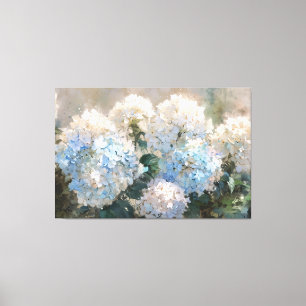 *~* TV2 Pink Blue Hydrangea Canvas Print