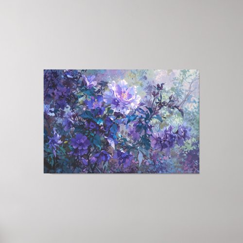   TV2  Rose of Sharon Stretched Canvas Print