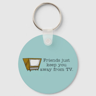 TV Addict Keychain