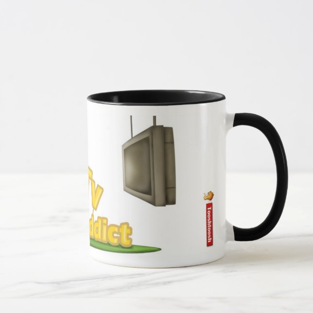 Tv Addict Mug (Right)