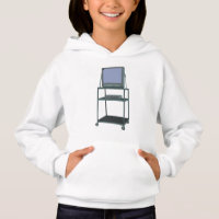 TV and VCR cart Classroom 80s 90s Funny School