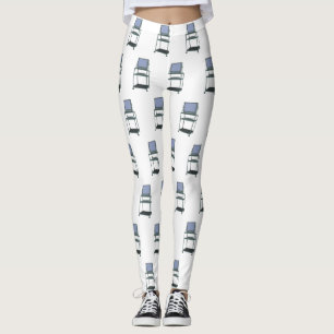 TV and VCR cart Classroom 80s 90s Funny School Leggings