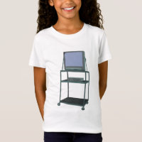 TV and VCR cart Classroom 80s 90s Funny School