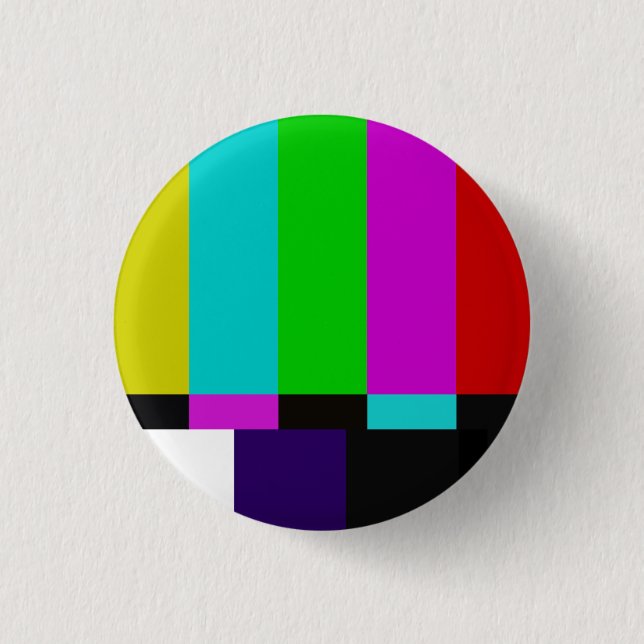 TV bars color test Button (Front)