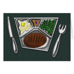 TV Dinner Knife and Spork Cards