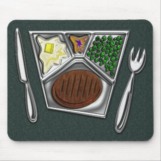 TV Dinner Knife and Spork Mouse Pad