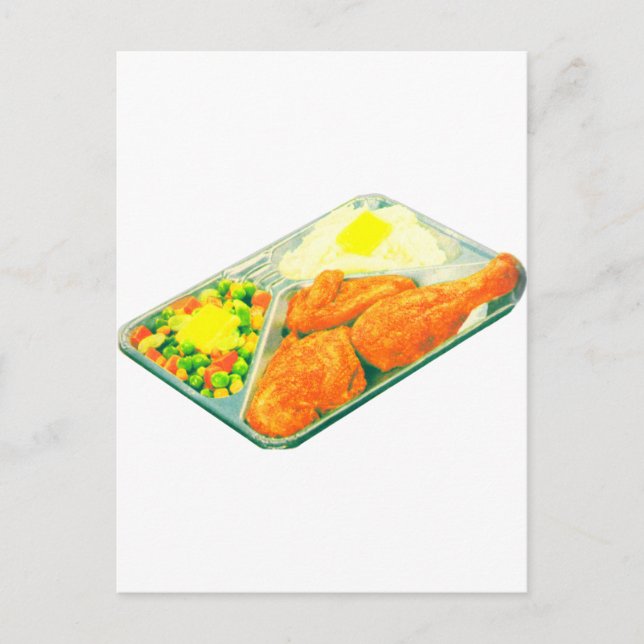 TV Dinner Postcard (Front)