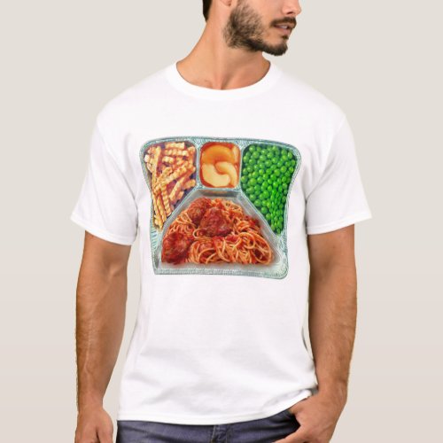 TV Dinner Spaghetti and Meatballs T_Shirt