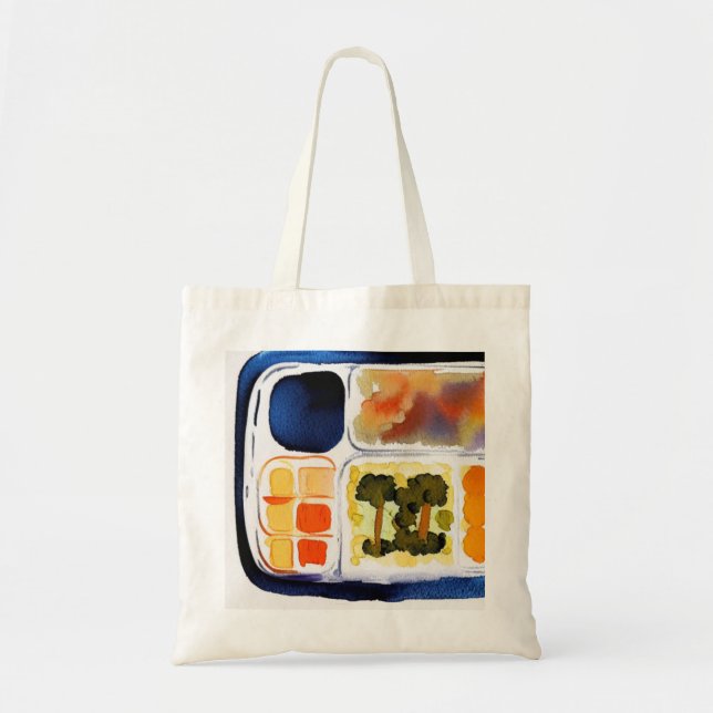 TV Dinner Tote Bag (Front)