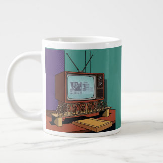 tv giant coffee mug