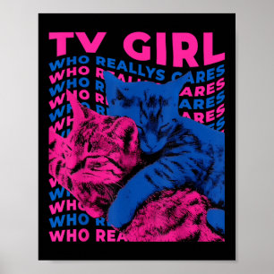 Tv Girl Album Frenchs Exit Who Really Cares Cat Tv Poster