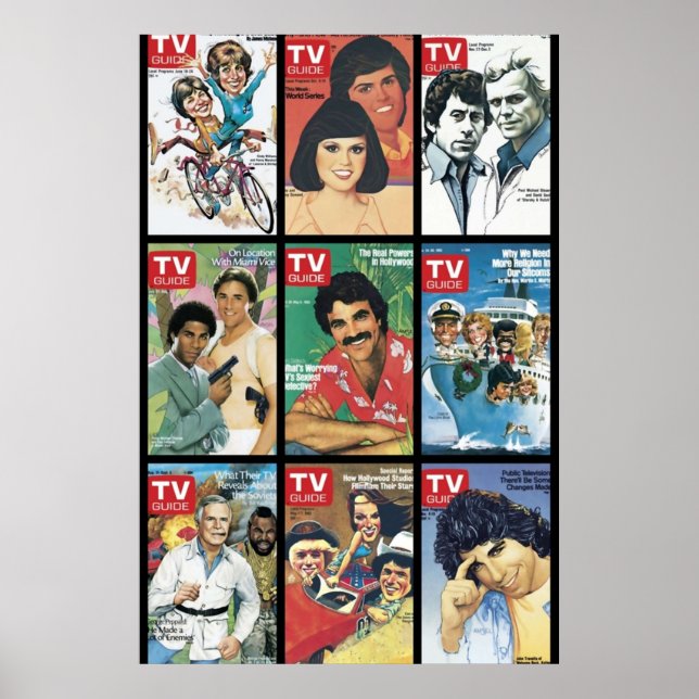 TV Guide Covers Great shows of yesteryear Poster (Front)