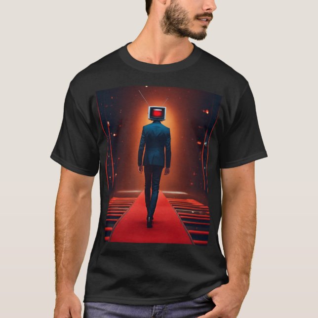 Tv man T-Shirt (Front)