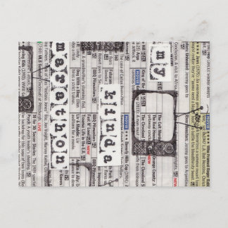 TV Marathon Lover Postcard