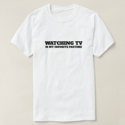 TV My Favorite Pastime  T_Shirt