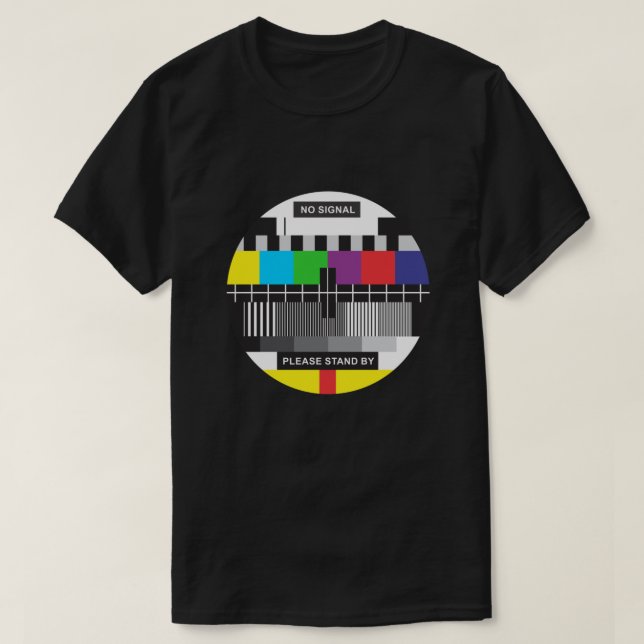 TV No Signal  T-Shirt (Design Front)