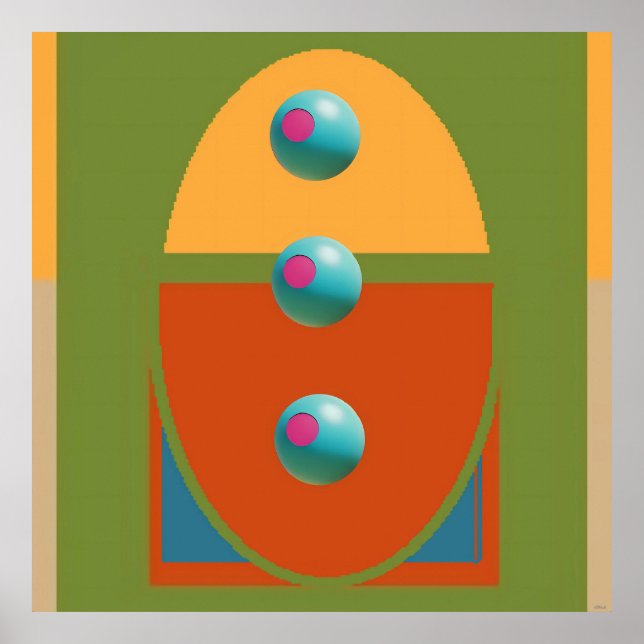 TV Olives, Part 3 - Ken Gage Art Poster (Front)