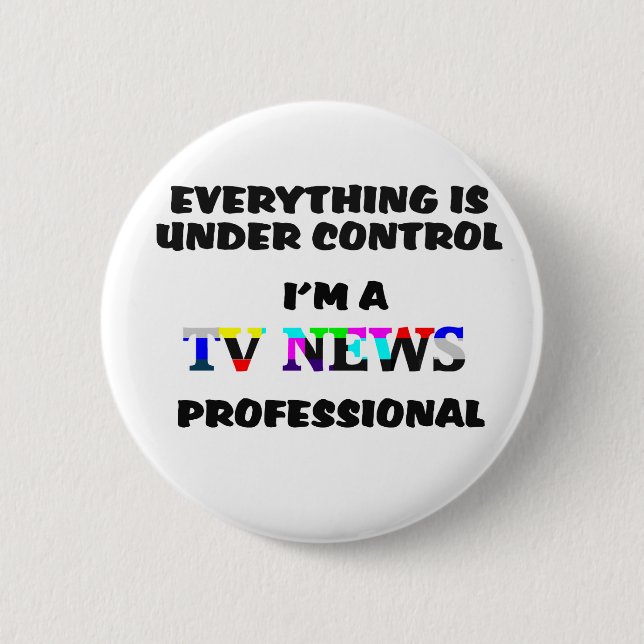 TV PRO PINBACK BUTTON (Front)