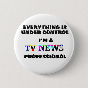 TV PRO PINBACK BUTTON