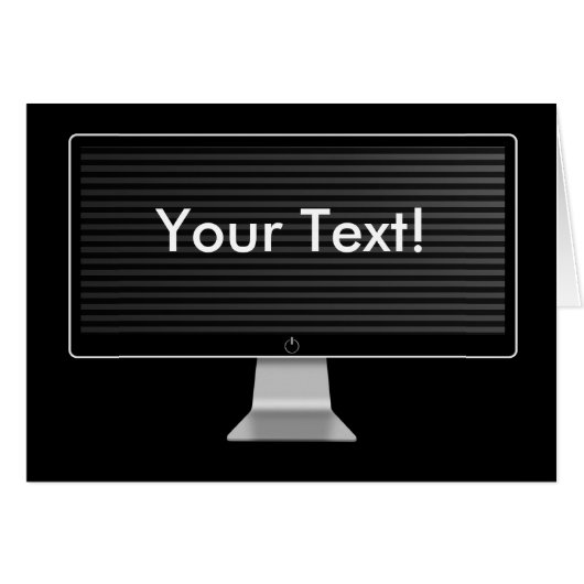 TV Screen Cards (Front Horizontal)