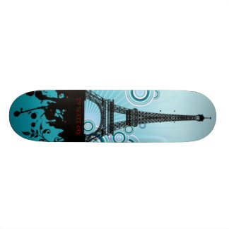 TV SKATE CO. SKATEBOARD DECK