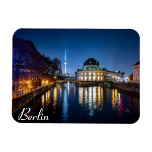 TV tower and museum island in Berlin, Germany Magnet