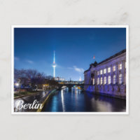 TV tower and museum island in Berlin, Germany