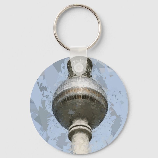 TV Tower Berlin Keychain (Front)