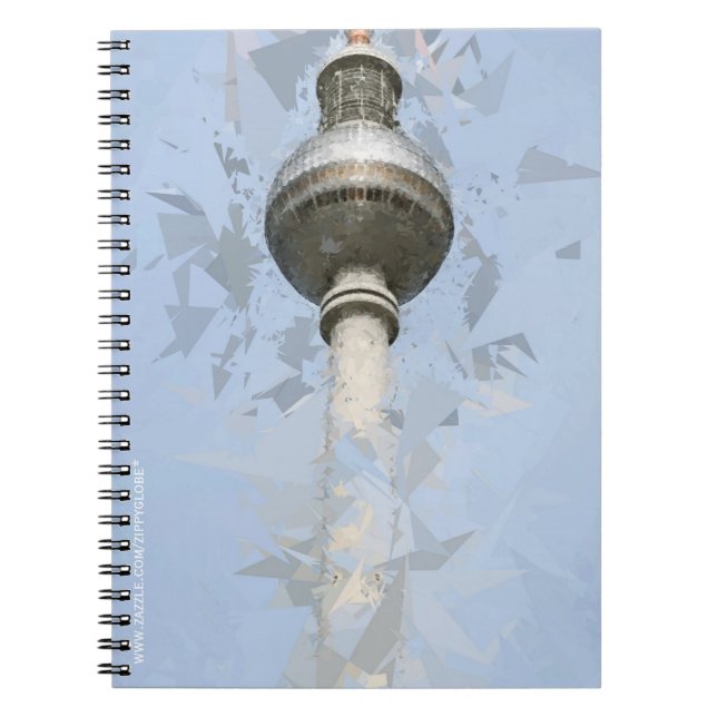TV Tower Berlin Notebook (Front)