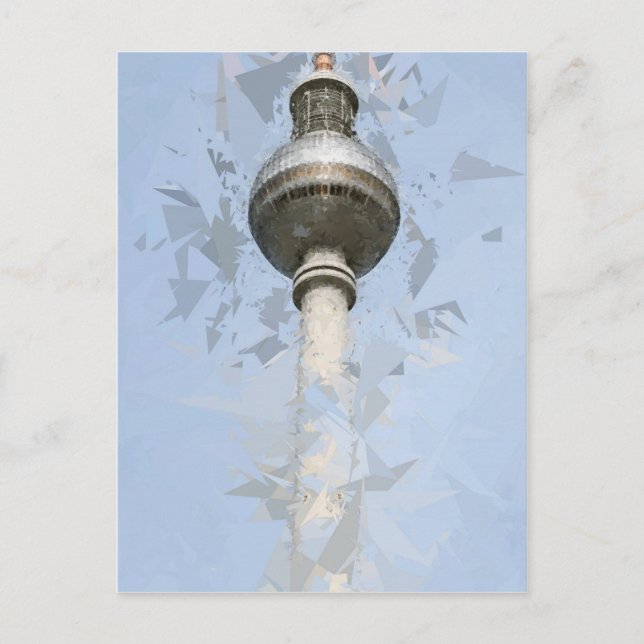 TV Tower Berlin Postcard (Front)