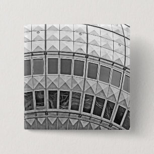 Tv Tower (Fernsehturm), Berlin, Artistic (tv15bw) Button